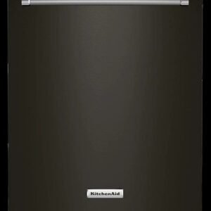 kitchenaid – top control built in dishwasher with stainless steel tub, freeflex third rack, 44dba – black stainless steel