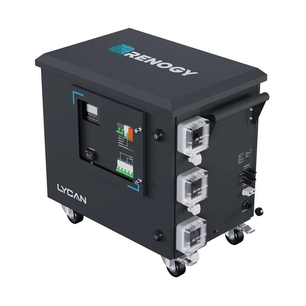 renogy solar generator portable power station,4.8kwh expandable portable home battery