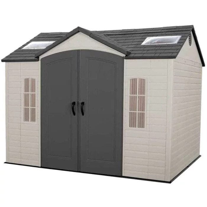 side 10 ft. w x 8 ft. d plastic storage shed side 10 ft. w x 8 ft. d plastic storage shed