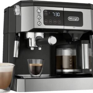 de’longhi com530m – digital all in one combination coffee and espresso machine – black and stainless steel de’longhi com530m – digital all in one combination coffee and espresso machine – black and stainless steel
