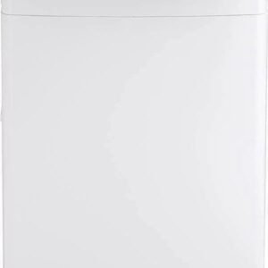 ge – 2.8 cu. ft. top load washer – white/black