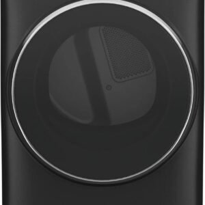 ge profile – 7.8 cu. ft. smart front load electric dryer with steam and sanitize cycle and washer link – carbon graphite