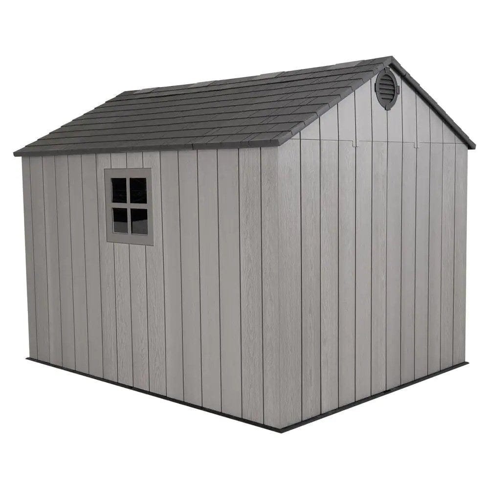 lifetime 8 ft x 10 ft outdoor storage shed 60371 lifetime 8 ft x 10 ft outdoor storage shed 60371