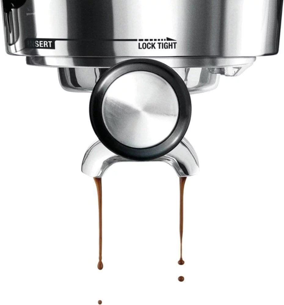 breville – the infuser manual espresso machine with 15 bars of pressure, milk frother and water filtration – silver breville – the infuser manual espresso machine with 15 bars of pressure, milk frother and water filtration – silver
