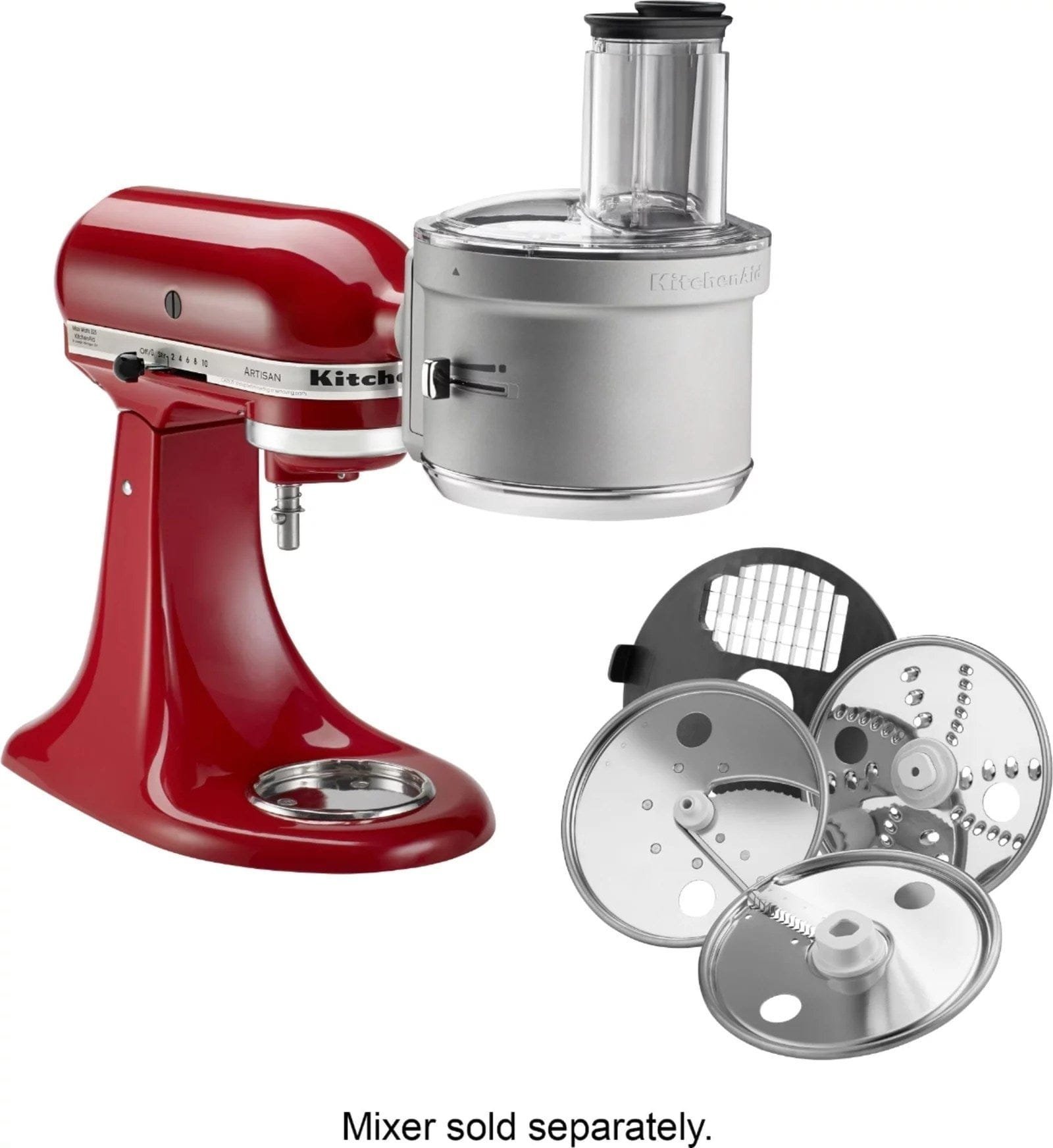 kitchenaid – ksm2fpa food processor attachment kit with commercial style dicing – silver kitchenaid – ksm2fpa food processor attachment kit with commercial style dicing – silver