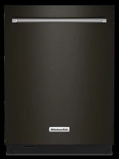 kitchenaid – top control built in dishwasher with stainless steel tub, freeflex third rack, 44dba – black stainless steel kitchenaid – top control built in dishwasher with stainless steel tub, freeflex third rack, 44dba – black stainless steel
