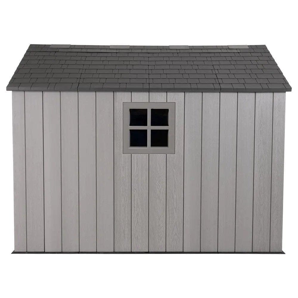 lifetime 8 ft x 10 ft outdoor storage shed 60371 lifetime 8 ft x 10 ft outdoor storage shed 60371