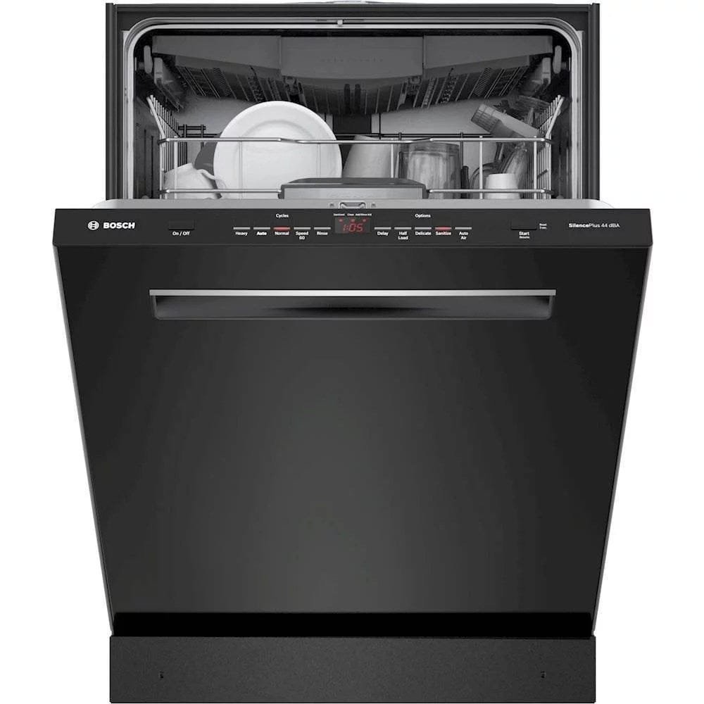 bosch 500 series 24″ black built in dishwasher shpm65z56n bosch 500 series 24″ black built in dishwasher shpm65z56n