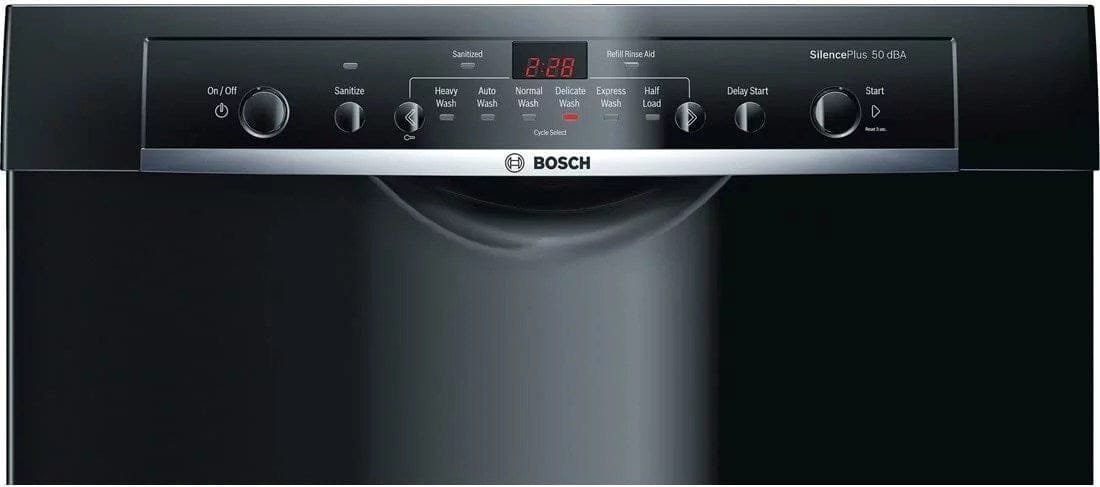 bosch ascenta 24″ she3ar76uc built in dishwasher – black bosch ascenta 24″ she3ar76uc built in dishwasher – black