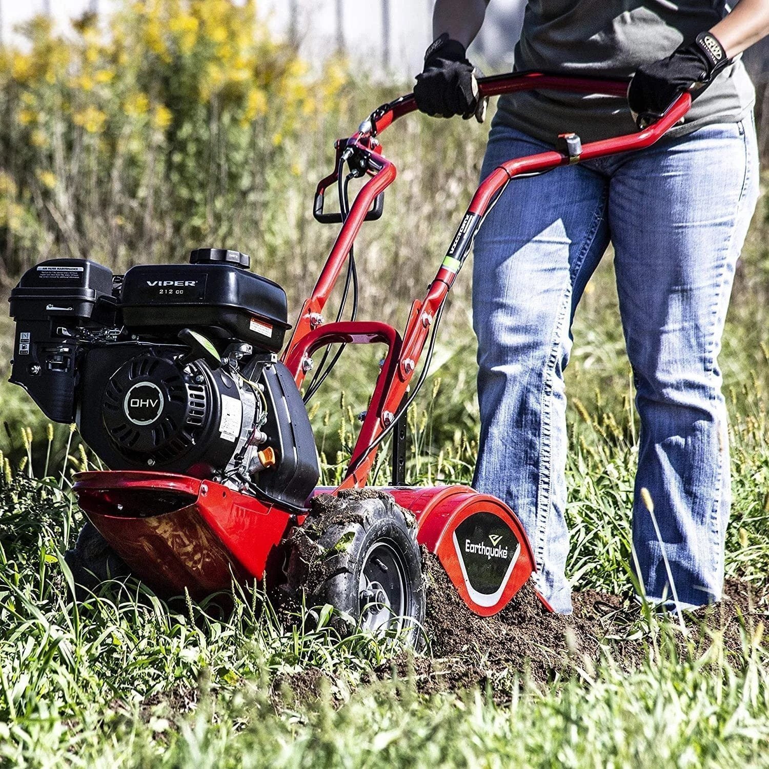 earthquake® 33970 victory™ rear tine tiller, powerful 212cc 4 cycle viper™ engine earthquake® 33970 victory™ rear tine tiller, powerful 212cc 4 cycle viper™ engine