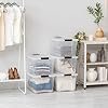iris usa 40 qt plastic storage box with lid and latches 6 pack bpa free, see through organizing solution, durable nestable stackable containers, secure pull handle clear iris usa 40 qt plastic storage box with lid and latches 6 pack bpa free, see through organizing solution, durable nestable stackable containers, secure pull handle clear