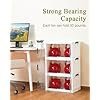 olarhike 144qt lockable storage bins with lids folding storage cabinet with doors and wheels, collapsible plastic box for closets, office, stackable organizer and containers, gifts, 3 pack cubes olarhike 144qt lockable storage bins with lids folding storage cabinet with doors and wheels, collapsible plastic box for closets, office, stackable organizer and containers, gifts, 3 pack cubes