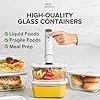 chef preserve compact vacuum sealer for food (vacuum sealer machine + 3 glass vacuum containers + 30 reusable vacuum bags) powerful handheld vacuum seal machine, seal meal saver, portable food sealer chef preserve compact vacuum sealer for food (vacuum sealer machine + 3 glass vacuum containers + 30 reusable vacuum bags) powerful handheld vacuum seal machine, seal meal saver, portable food sealer