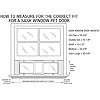 ideal pet products aluminum sash window pet door, adjustable to fit window widths from 33" to 38", large 10 1/2” x 15” flap size ideal pet products aluminum sash window pet door, adjustable to fit window widths from 33" to 38", large 10 1/2” x 15” flap size