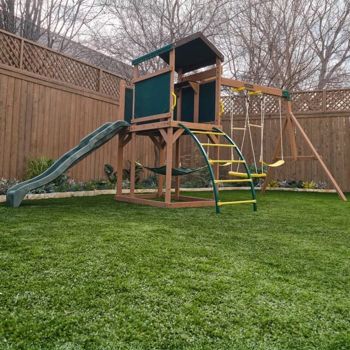 kidkraft hideaway haven swing set kidkraft hideaway haven swing set