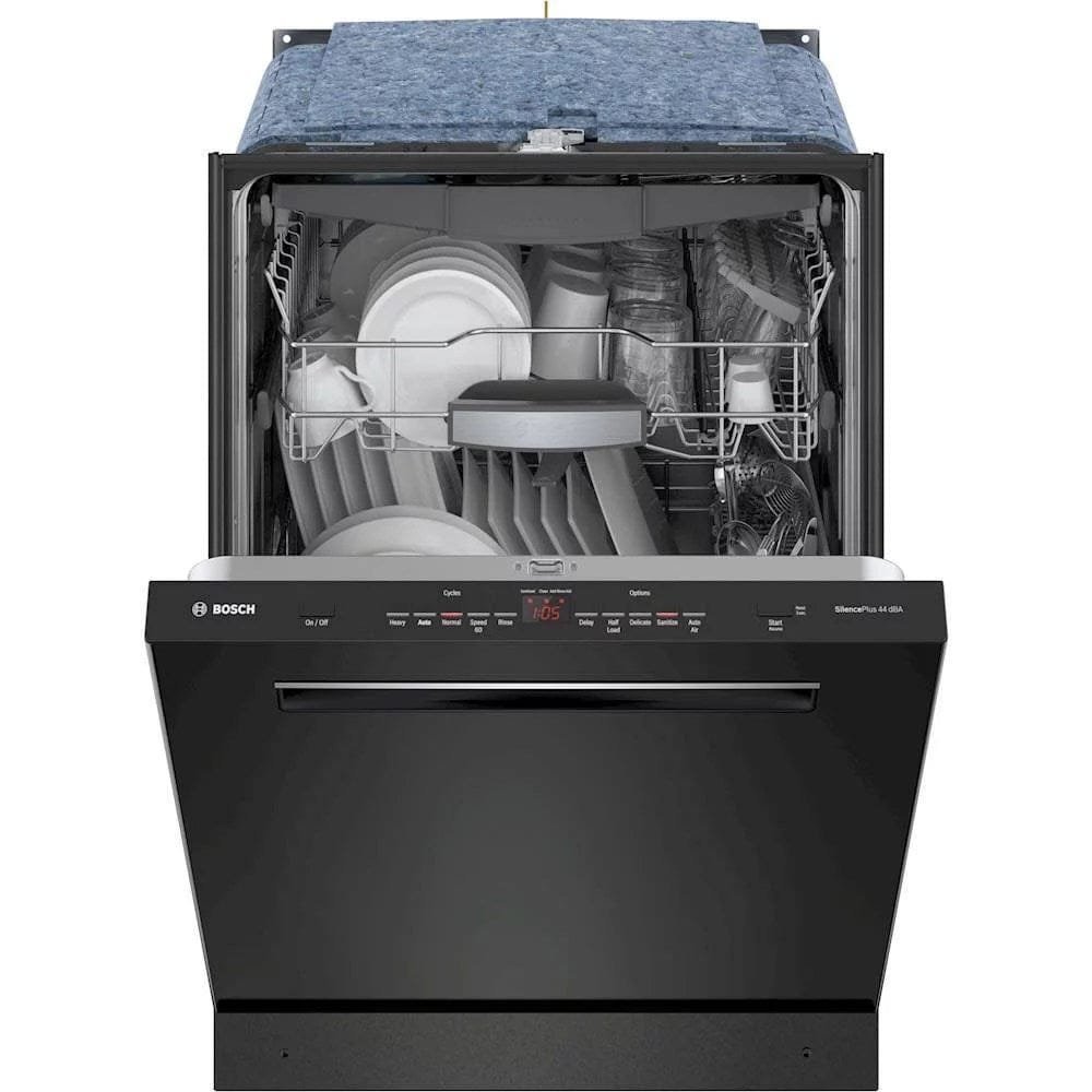 bosch 500 series 24″ black built in dishwasher shpm65z56n bosch 500 series 24″ black built in dishwasher shpm65z56n