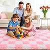 area rugs for living room bedroom 9x12, ultra fluffy shag checkered rug modern washable carpet soft shaggy non slip indoor plush fuzzy rugs for bedroom dorm office home aesthetic decor, pink and white area rugs for living room bedroom 9x12, ultra fluffy shag checkered rug modern washable carpet soft shaggy non slip indoor plush fuzzy rugs for bedroom dorm office home aesthetic decor, pink and white