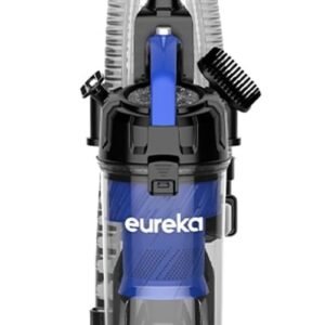 eureka lightweight powerful upright vacuum cleaner for carpet and hard floor, powerspeed, new model,blue,black/new model