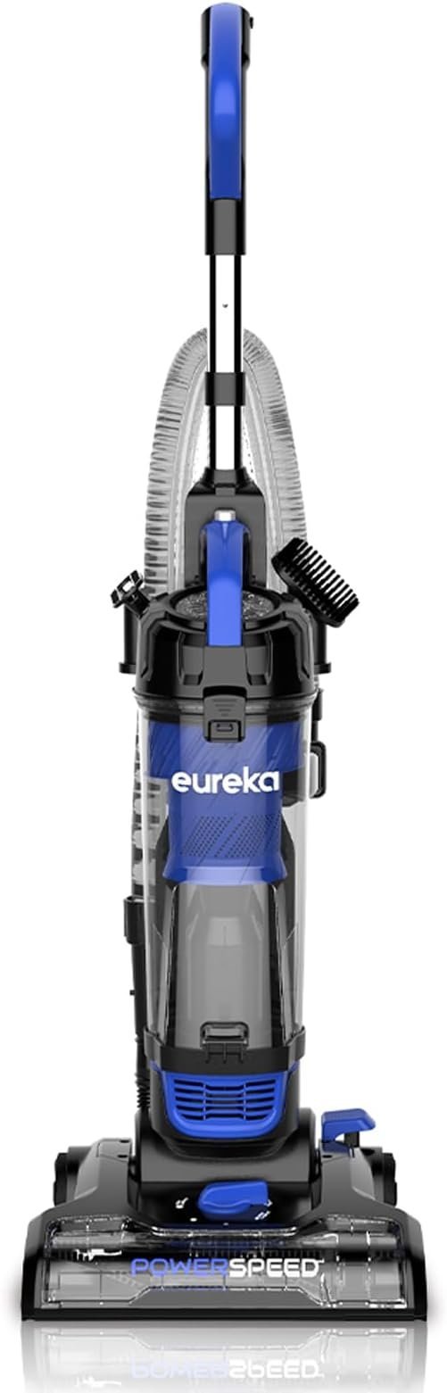 eureka lightweight powerful upright vacuum cleaner for carpet and hard floor, powerspeed, new model,blue,black/new model eureka lightweight powerful upright vacuum cleaner for carpet and hard floor, powerspeed, new model,blue,black/new model