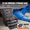 vevor mechanics tool set and socket set, 1/4" 3/8" 1/2" drive deep and standard sockets, 450 pcs sae and metric mechanic tool kit with bits, combination wrench, hex wrenches, accessories, storage case vevor mechanics tool set and socket set, 1/4" 3/8" 1/2" drive deep and standard sockets, 450 pcs sae and metric mechanic tool kit with bits, combination wrench, hex wrenches, accessories, storage case