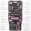 pink tool kit box drill set:dekopro home mechanic toolbox with 12v power cordless drill hand repair tools sets combo kits storage organizer drawer case for men & women pink tool kit box drill set:dekopro home mechanic toolbox with 12v power cordless drill hand repair tools sets combo kits storage organizer drawer case for men & women