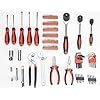 cartman 205 piece ratchet wrench tool set 1/4" & 3/8" & 1/2" drive with sae/metric sockets kit in plastic toolbox cartman 205 piece ratchet wrench tool set 1/4" & 3/8" & 1/2" drive with sae/metric sockets kit in plastic toolbox