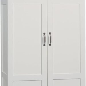 4+ 9 videos sauder select storage cabinet/ pantry cabinets, white finish