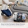 bissell little green pet deluxe portable carpet cleaner and car/auto detailer, 3353, gray/blue bissell little green pet deluxe portable carpet cleaner and car/auto detailer, 3353, gray/blue