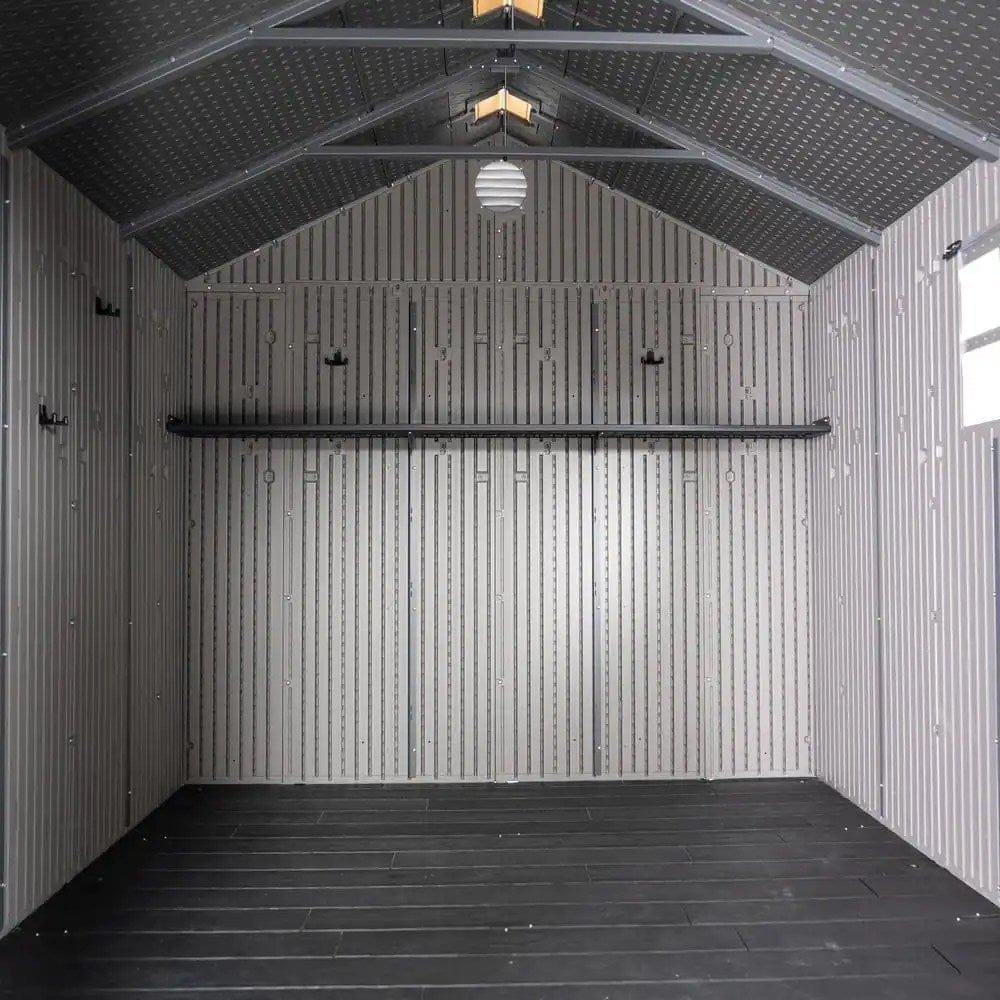 lifetime 8 ft x 10 ft outdoor storage shed 60371 lifetime 8 ft x 10 ft outdoor storage shed 60371