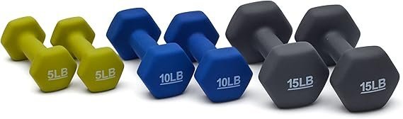 amazon basics neoprene dumbbell hand weights for exercise and muscle toning amazon basics neoprene dumbbell hand weights for exercise and muscle toning