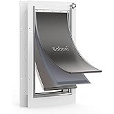 baboni pet door for wall,3 flap,steel frame and telescoping tunnel, aluminum lock, double flap dog door and cat door, strong and durable (pets up to 100 lb) large baboni pet door for wall,3 flap,steel frame and telescoping tunnel, aluminum lock, double flap dog door and cat door, strong and durable (pets up to 100 lb) large