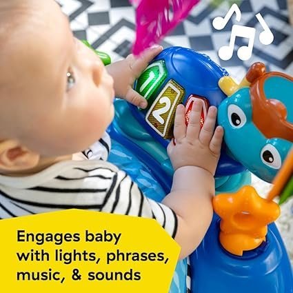 baby einstein neptune's ocean discovery activity baby jumper activity center, ages 6 months +, max weight 25 lbs., unisex baby einstein neptune's ocean discovery activity baby jumper activity center, ages 6 months +, max weight 25 lbs., unisex