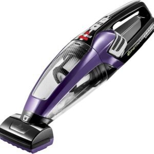 bissell pet hair eraser cordless hand vacuum, lithium ion, home, auto, and pet vacuum, easy empty dirt bin, upholstery tool, brush tool, and crevice tool included, 2390a
