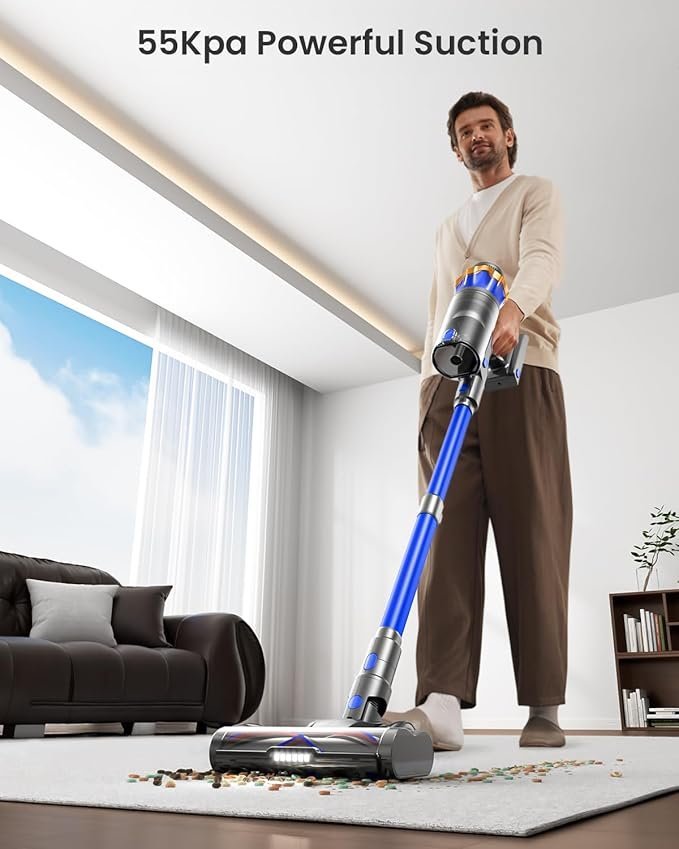 cordless vacuum cleaner, upgraded 650w 55kpa 70mins cordless stick vacuum cleaner with self standing and touch screen, anti tangle wireless vacumm, vacuum cleaners for home/pet hair/carpets/floors cordless vacuum cleaner, upgraded 650w 55kpa 70mins cordless stick vacuum cleaner with self standing and touch screen, anti tangle wireless vacumm, vacuum cleaners for home/pet hair/carpets/floors
