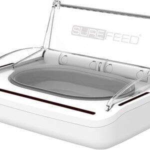 sure petcare surefeed motion activated sealed pet bowl not microchip activated