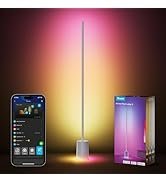 govee floor lamp 2, rgbic, warm cool white led, compatible with smartthings, matter, alexa, 1725lm, music sync, scene modes, smart floor lamp for living room, bedroom, black govee floor lamp 2, rgbic, warm cool white led, compatible with smartthings, matter, alexa, 1725lm, music sync, scene modes, smart floor lamp for living room, bedroom, black