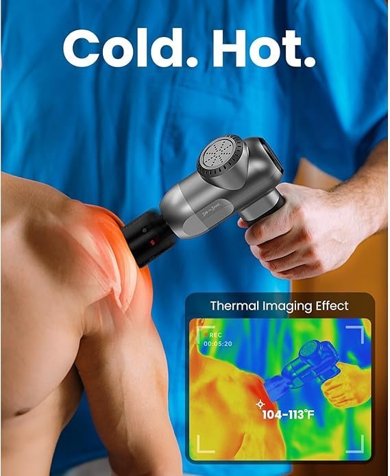 bob and brad c2 pro massage gun with heat and cold therapy, fsa eligible & hsa approved, pt developed deep tissue back massager for athletes, men & women — birthday & holiday gifts bob and brad c2 pro massage gun with heat and cold therapy, fsa eligible & hsa approved, pt developed deep tissue back massager for athletes, men & women — birthday & holiday gifts
