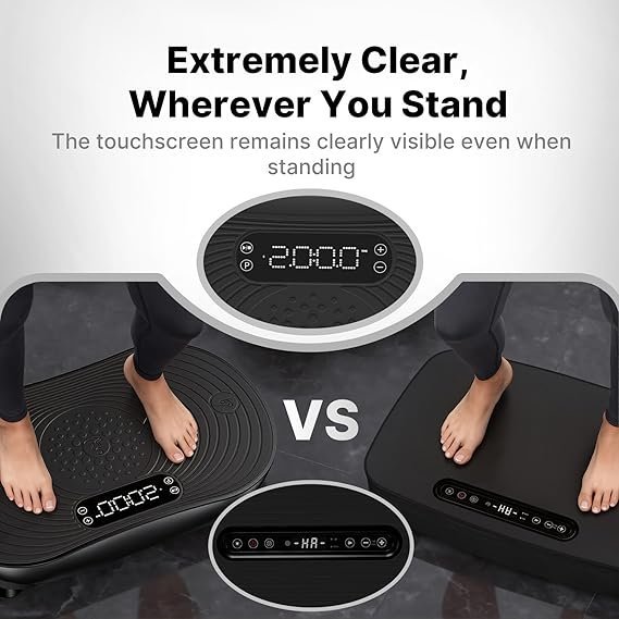 merach vibration plate exercise machine, vibrating platform for lymphatic drainage weight loss muscle activation, full body home exercise equipment with led touch screen bluetooth pull cord merach vibration plate exercise machine, vibrating platform for lymphatic drainage weight loss muscle activation, full body home exercise equipment with led touch screen bluetooth pull cord