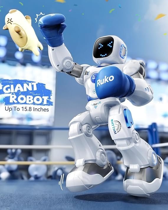 ruko 1088 smart robots for kids, large programmable interactive rc robot with voice control, app control, present for 4 5 6 7 8 9 years old kids boys and girls ruko 1088 smart robots for kids, large programmable interactive rc robot with voice control, app control, present for 4 5 6 7 8 9 years old kids boys and girls