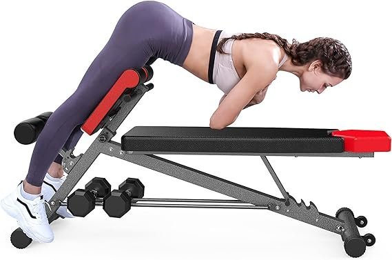 ff finer form multi functional weight bench for full all in one body workout – adjustable workout bench press for home gym, fitness equipment for back hyperextension, roman chair exercise, sit up ff finer form multi functional weight bench for full all in one body workout – adjustable workout bench press for home gym, fitness equipment for back hyperextension, roman chair exercise, sit up