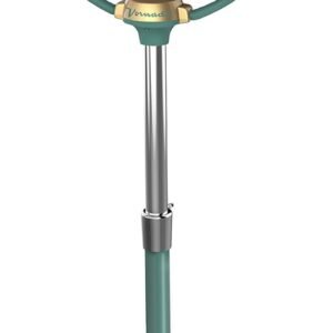 vornado vfan™ sr. pedestal vintage fan, retro metal, standing air circulator for cooling & decor, 3 speeds, adjustable tilt, adjustable height, durable pedestal fan for bedroom & home, green