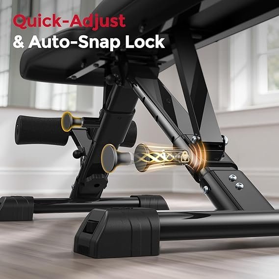 flybird wb5 weight bench, astm certified 800lbs adjustable weight bench workout bench foldable for home gym, 90° to 30° fid and 30in extended backrest for bench press strength training exercise flybird wb5 weight bench, astm certified 800lbs adjustable weight bench workout bench foldable for home gym, 90° to 30° fid and 30in extended backrest for bench press strength training exercise