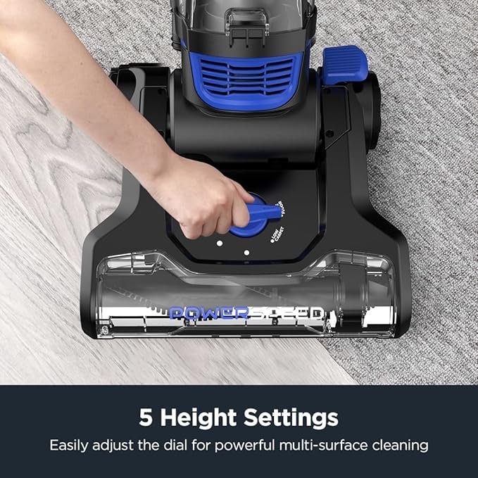 eureka lightweight powerful upright vacuum cleaner for carpet and hard floor, powerspeed, new model,blue,black/new model eureka lightweight powerful upright vacuum cleaner for carpet and hard floor, powerspeed, new model,blue,black/new model
