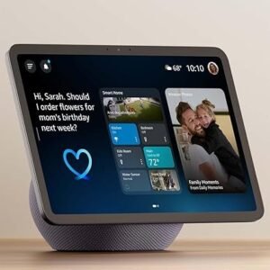 amazon echo show 11 (newest model), vibrant full hd 11" display with more viewing area and spatial audio, designed for alexa+, graphite