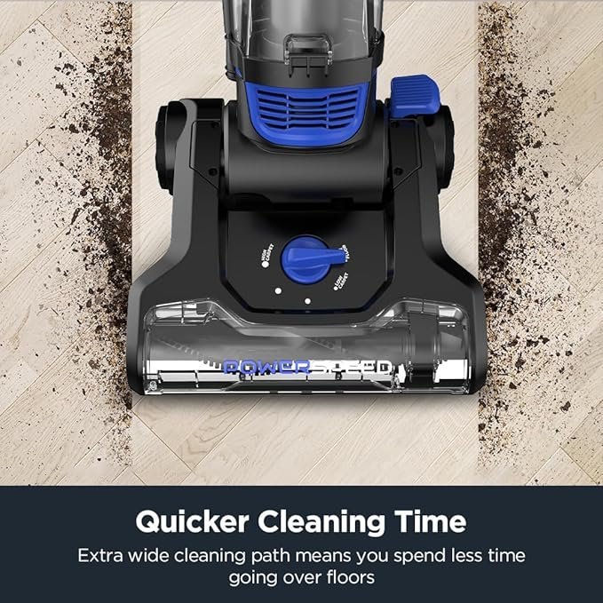 eureka lightweight powerful upright vacuum cleaner for carpet and hard floor, powerspeed, new model,blue,black/new model eureka lightweight powerful upright vacuum cleaner for carpet and hard floor, powerspeed, new model,blue,black/new model