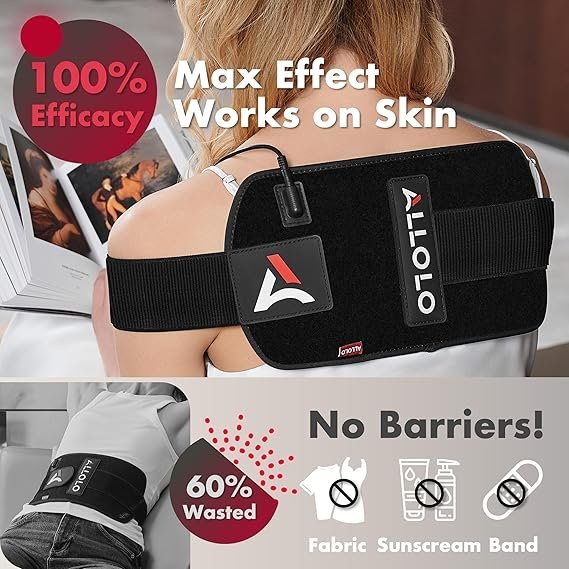 allolo red light therapy for body, 3 in 1 leds red light therapy belt with timer remote control, 660nm&850nm infrared light therapy pad for body waist shoulder knee, 70pcs led 12.6"*6.3" large area allolo red light therapy for body, 3 in 1 leds red light therapy belt with timer remote control, 660nm&850nm infrared light therapy pad for body waist shoulder knee, 70pcs led 12.6"*6.3" large area