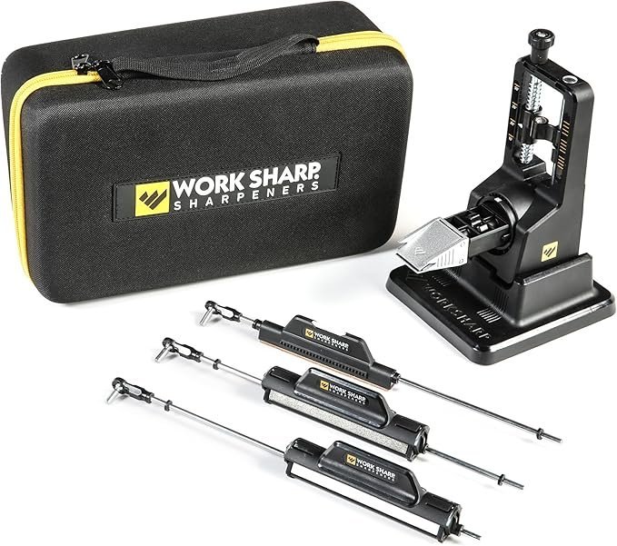 work sharp precision adjust elite knife sharpener adjustable knife sharpening system for hunting, serrated & kitchen knives work sharp precision adjust elite knife sharpener adjustable knife sharpening system for hunting, serrated & kitchen knives