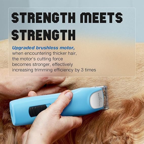professional dog clippers for grooming 2 speed for thick curly matted coats, low noise cordless pet hair trimmer with detachable a5 blade & metal guide combs kit for horse animal breeds professional dog clippers for grooming 2 speed for thick curly matted coats, low noise cordless pet hair trimmer with detachable a5 blade & metal guide combs kit for horse animal breeds
