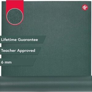 manduka pro yoga mat 6mm | lifetime durability | hygienic construction | premium studio quality | teacher approved