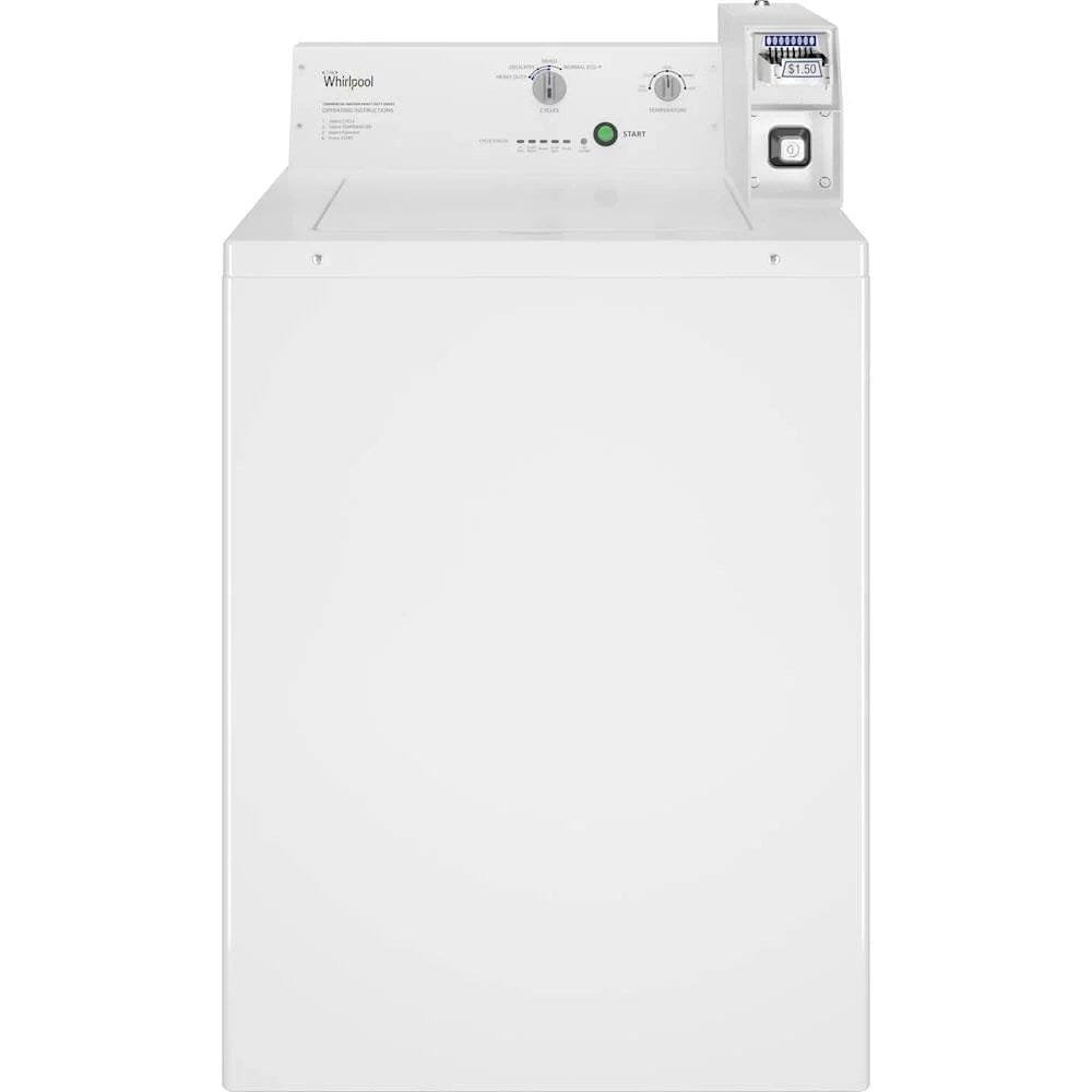 whirlpool – 2.3 cu. ft. high efficiency stackable front load washer with detergent dosing aid – white whirlpool – 2.3 cu. ft. high efficiency stackable front load washer with detergent dosing aid – white